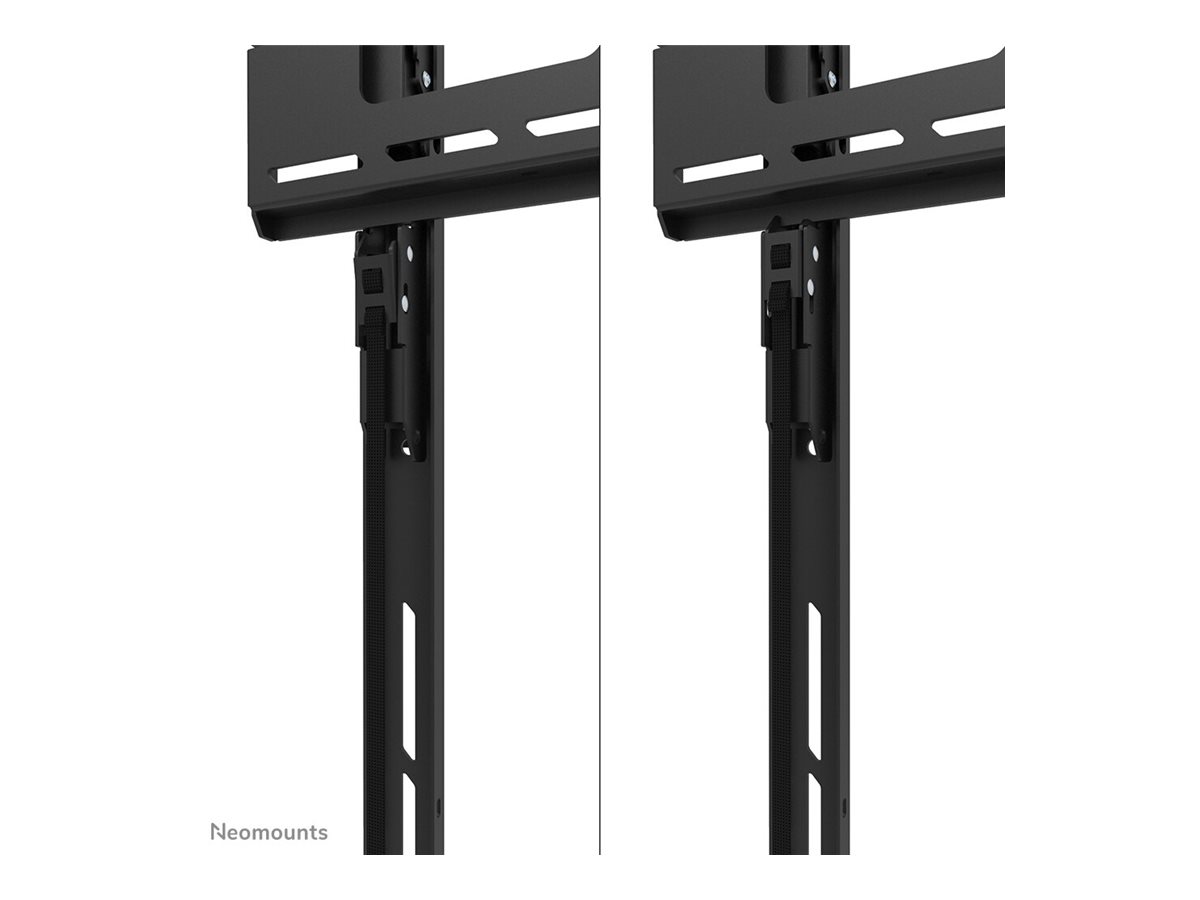 Neomounts LEVEL-750 - Befestigungskit - für TV - schwerlast - verriegelbar - Stahl - Schwarz - Bildschirmgröße: 127-249 cm (50-98)