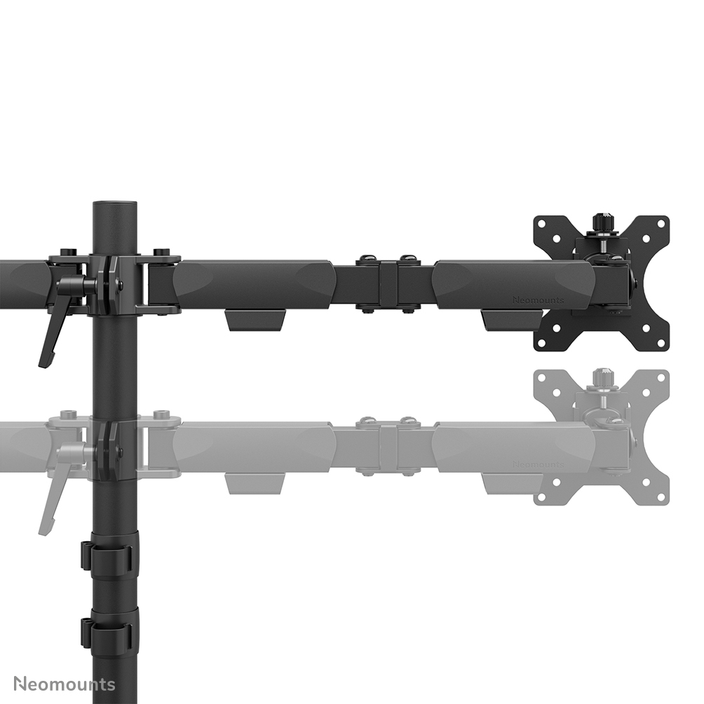 Neomounts voll bewegliche Tischhalterung DUAL - 10-32, Ansicht 2