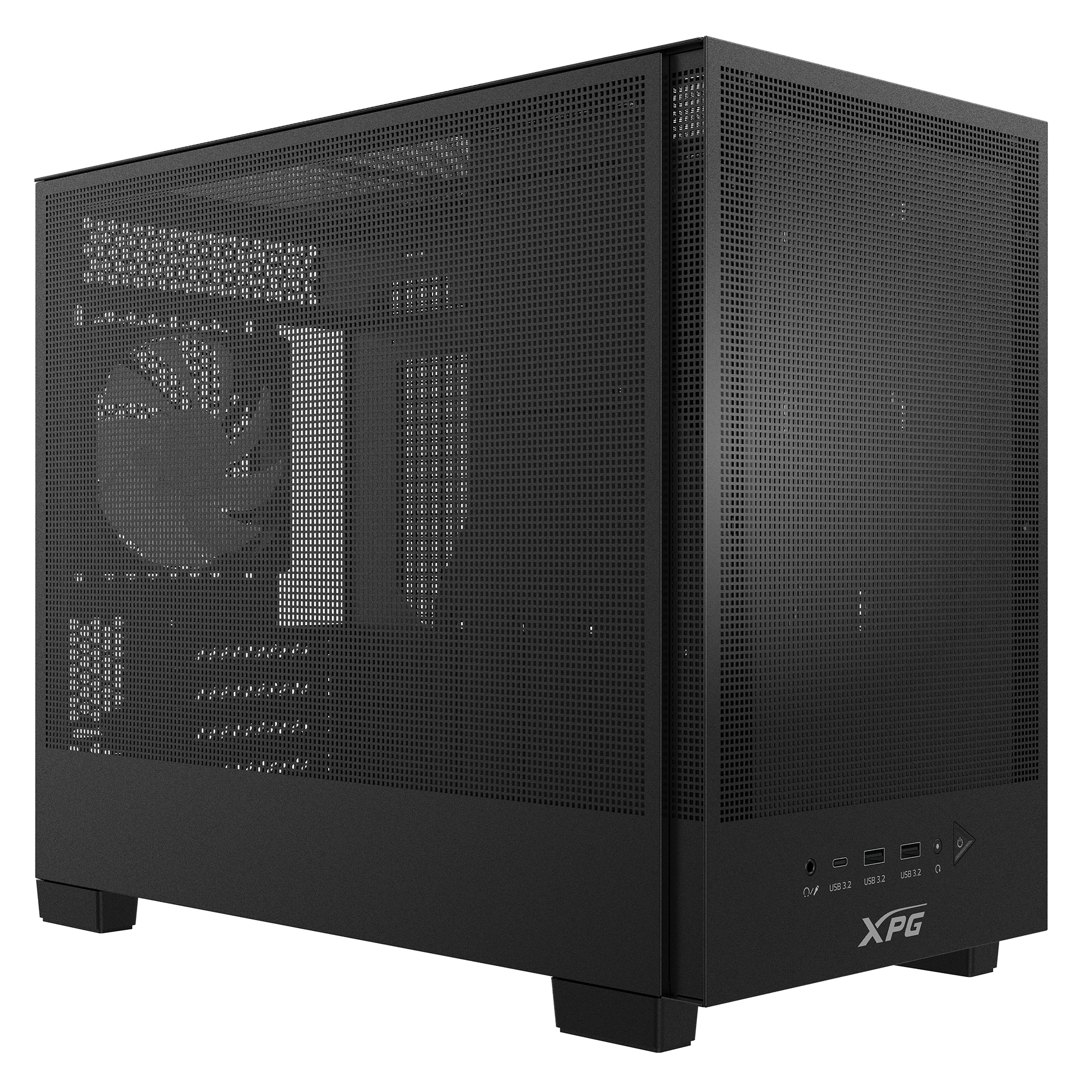 XPG Geh Valor Mesh Nano M-ATX Midi Tower schwarz - Midi/Minitower, Ansicht 2