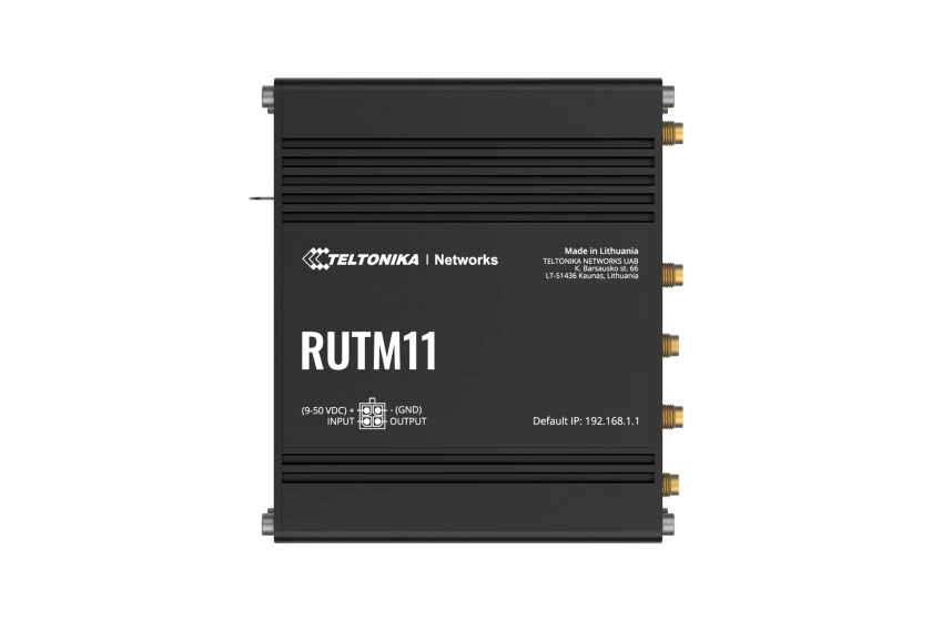 Teltonika · Router· RUTM11· LTE CAT6+ WiFi - Router - 1 Gbps, Ansicht 2