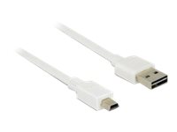 Delock Easy - USB-Kabel - USB (M) umkehrbar bis mini-USB Typ B (M)