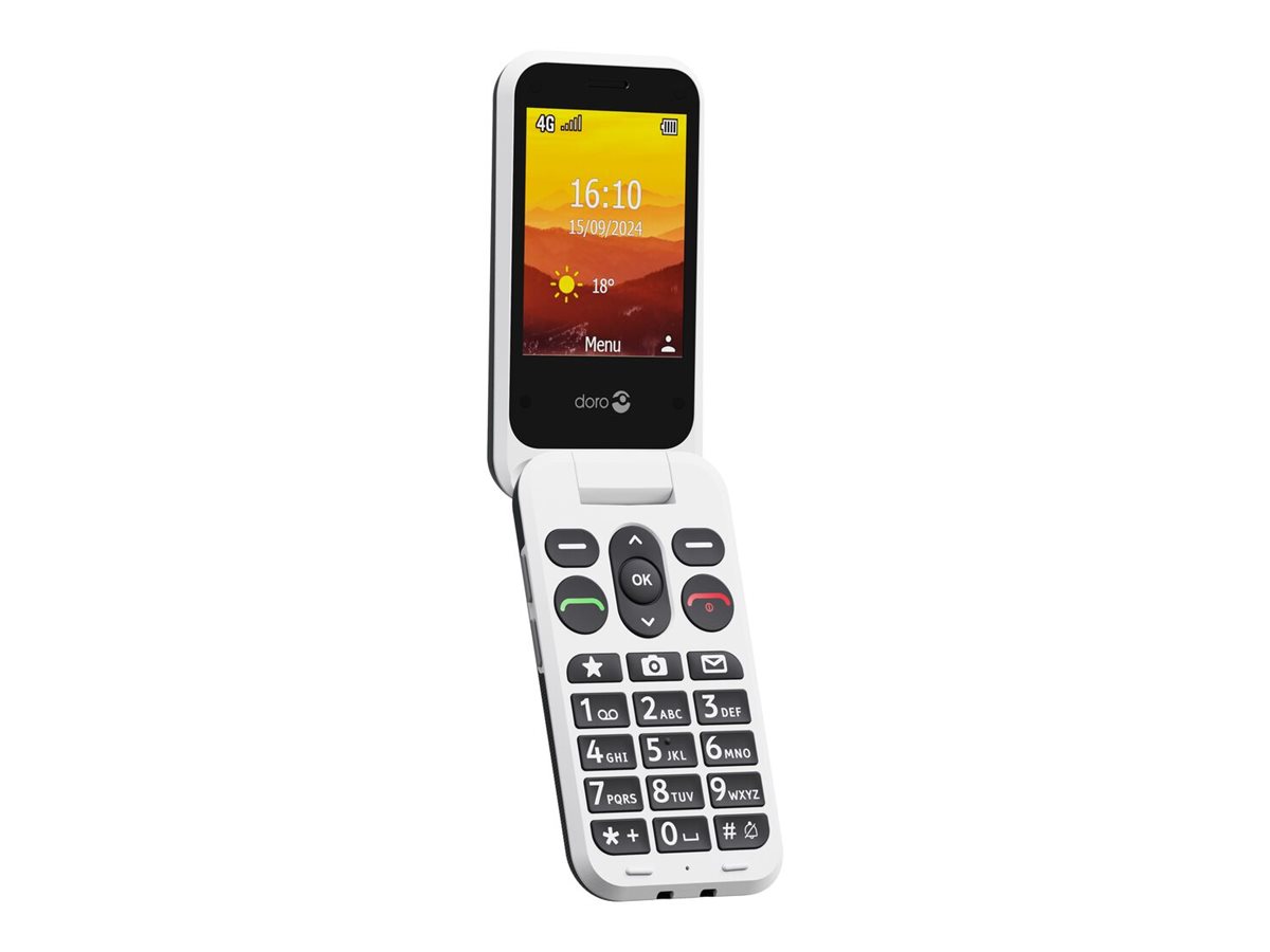 Doro Leva L30 graphit-weiß - 1.150 mAh - 7,11 cm, Ansicht 4