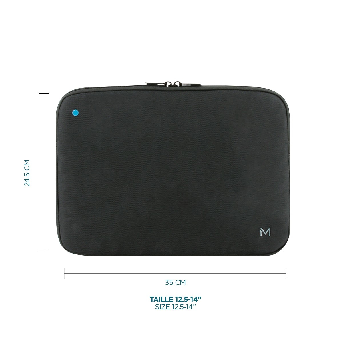 Mobilis THE ONE Recycled - Notebook-Hülle - 45 % recycelt - 31.7-35.6 cm (12.5 - 14), Ansicht 4