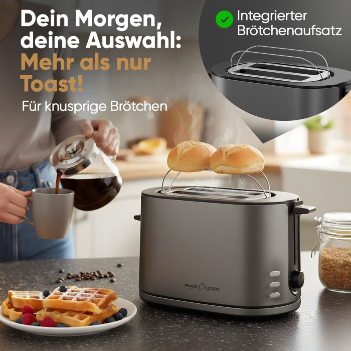 Clatronic Proficook PC-TA 1291 graphit, Ansicht 2