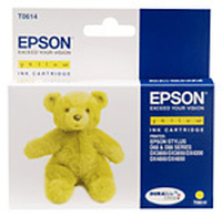 Epson T0614 - Druckerpatrone - 1 x pigmentiertes Gelb