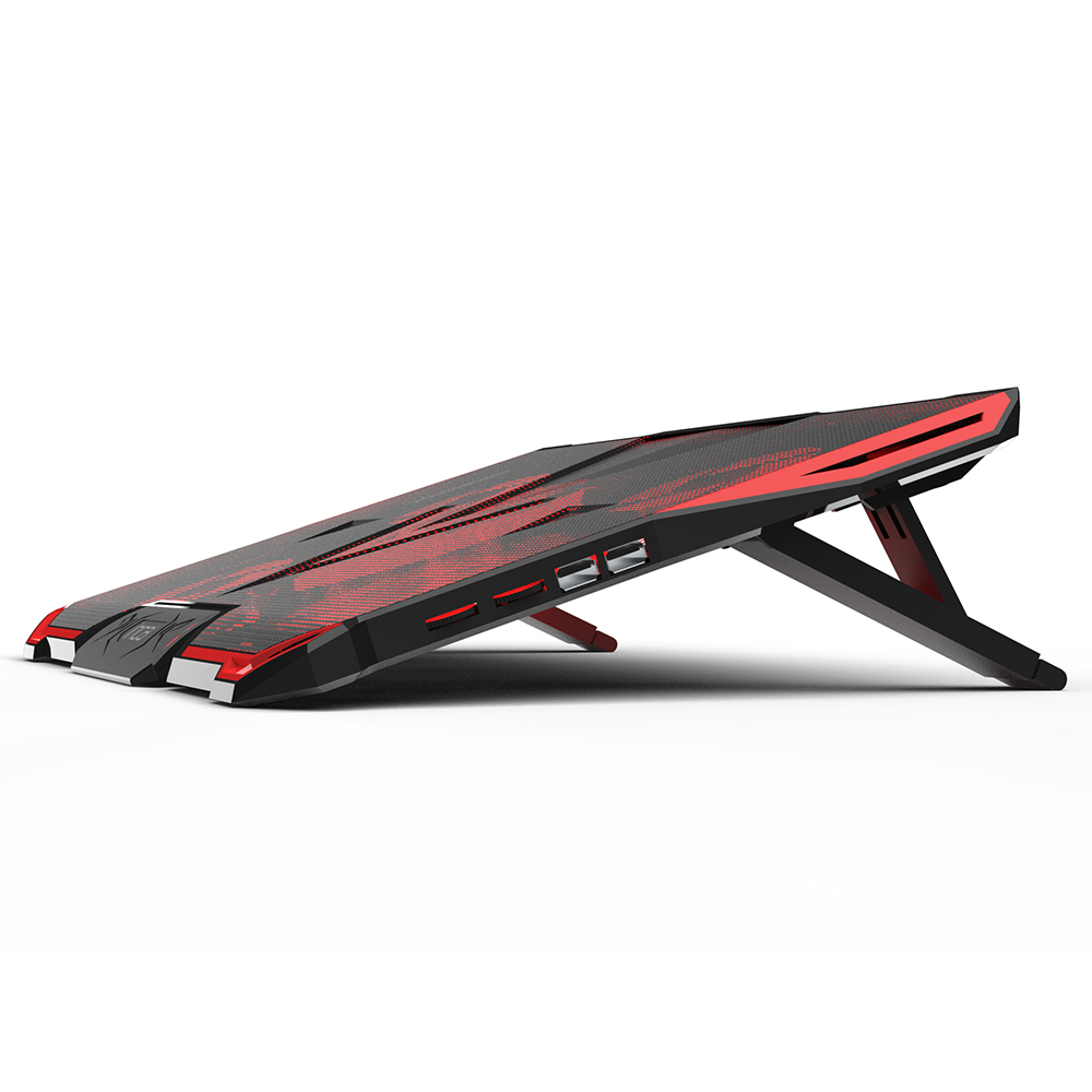 INCA INC-611GMS - 43,2 cm (17 Zoll) - 5 Stück(e) - 43,2 cm (17 Zoll) - 76,35 cfm - Schwarz - Rot - (ABS) - Metall, Ansicht 3