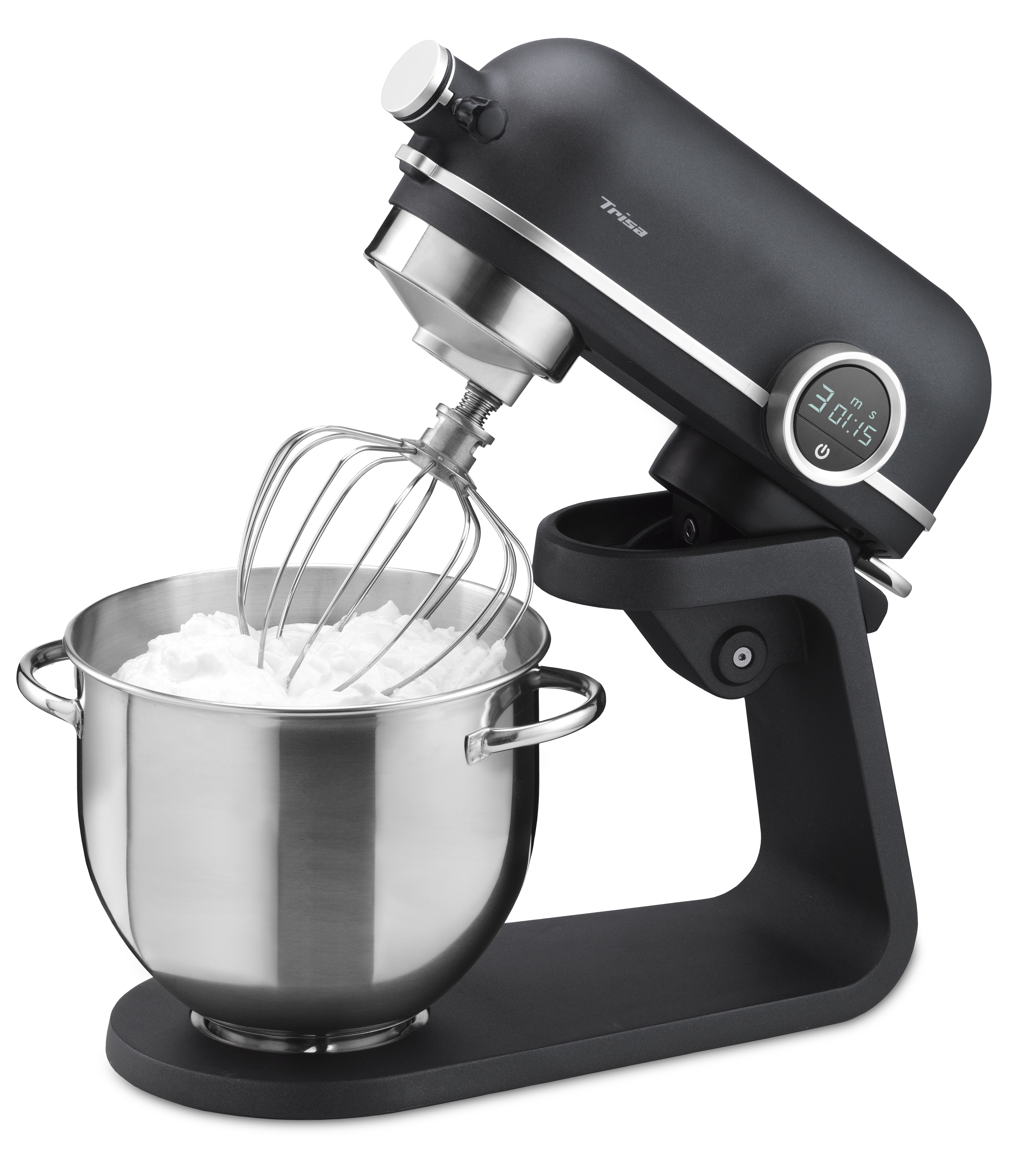 Trisa Kitchen Professional - 5,2 l - Schwarz - Edelstahl - Drehregler - Schlagen - Mixen - Rührer - 2 kg - 1 m, Ansicht 2