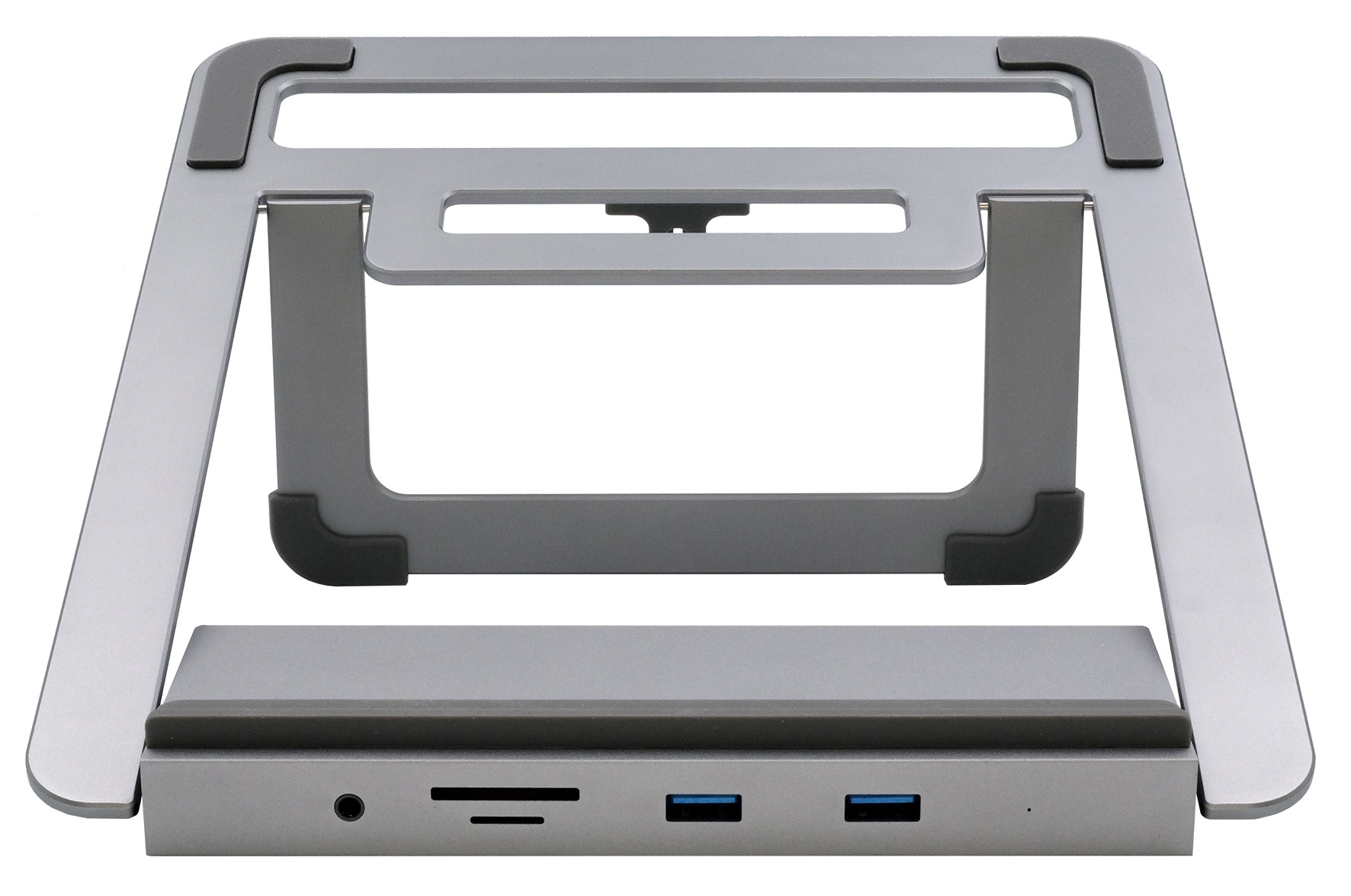 Exsys EX-1223HM - Kabelgebunden - USB 3.2 Gen 1 (3.1 Gen 1) Type-A - 100 W - 3,5 mm - 10,100,1000 Mbit/s, Ansicht 2