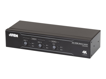 ATEN VM0202HB - VideoAudio-Schalter - Desktop