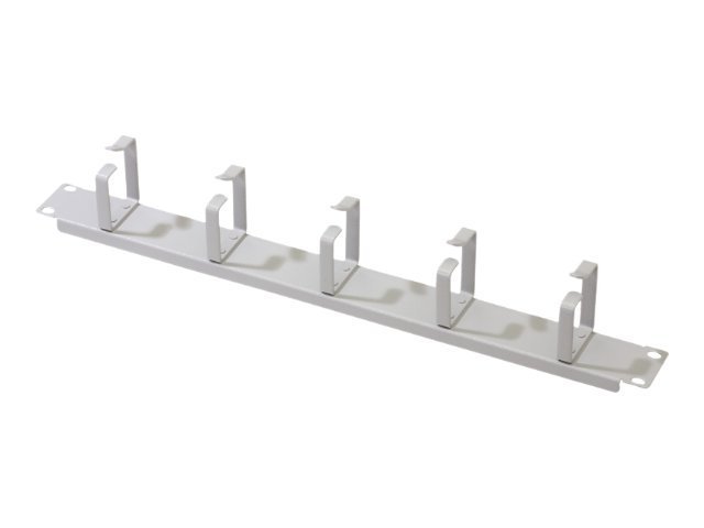 DIGITUS Kabelrangierpanel mit Kabelführungsbügeln für 483 mm (19)-Schränke 1HE