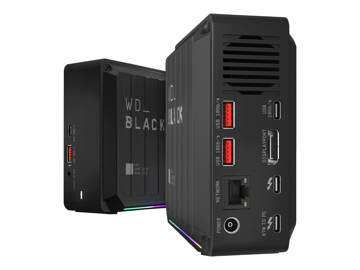 WD WD_BLACK D50 Game Dock WDBA3U0010BBK - Dockingstation, Ansicht 5