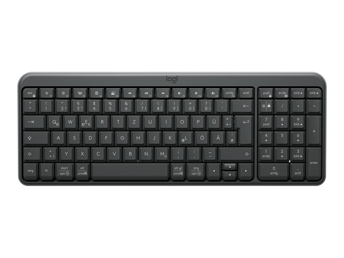 Logitech K250 - Tastatur - kabellos - Bluetooth LE