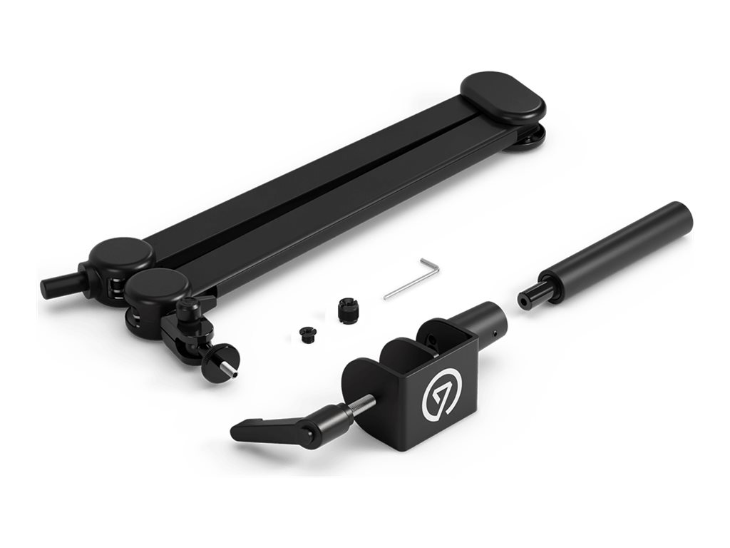 Corsair Elgato Wave Mic Arm MK.2 - Befestigungskit (Spannbefestigung für Tisch, Gelenkarm, Adapter 1/4" auf 3/8", Adapter 1/4" auf 5/8", Erhöhung)