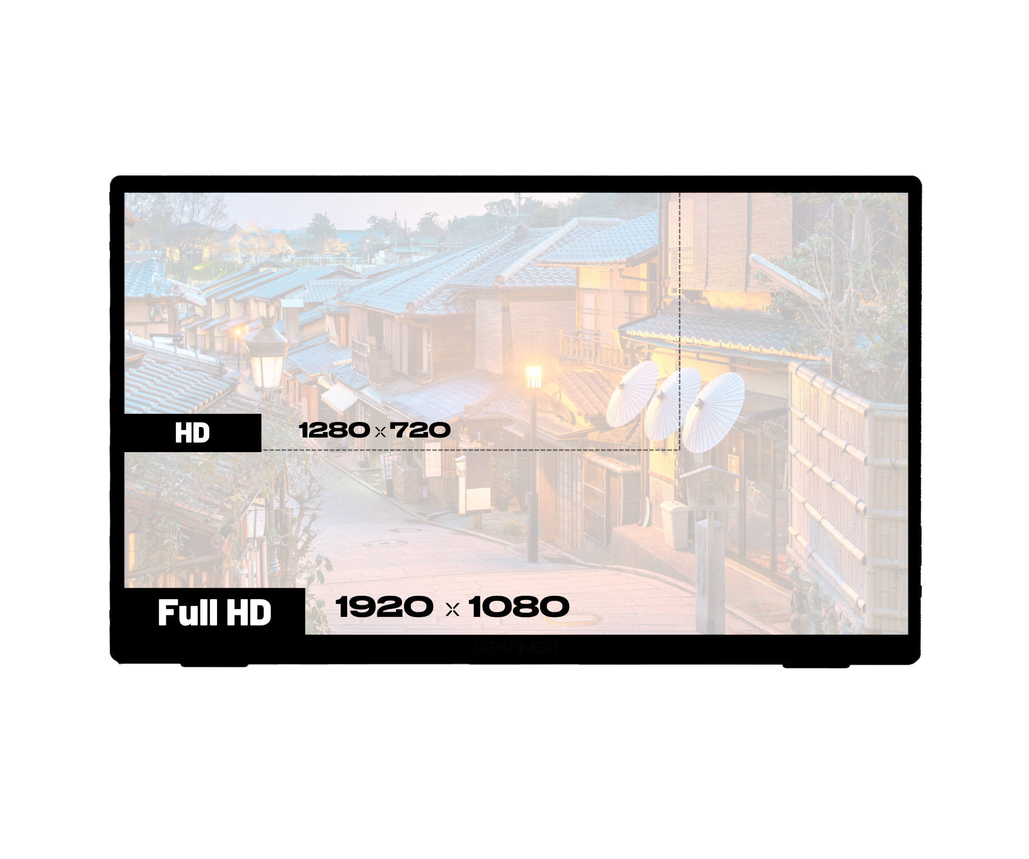 JAPANNEXT 39.6cm (15,6) JN-MD-i156FHDR-T HDMI/USB-C M-Touch FHD, Ansicht 3