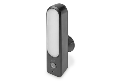 DIGITUS Smarte Full HD-Außenkamera mit LED-Flutlicht, WLAN + Sprachsteuerung