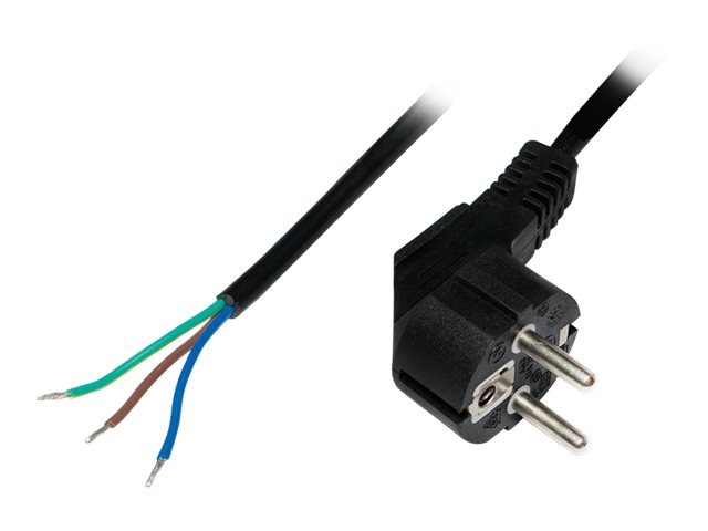 LogiLink Stromkabel - CEE 77 (M) bis ohne Stecker