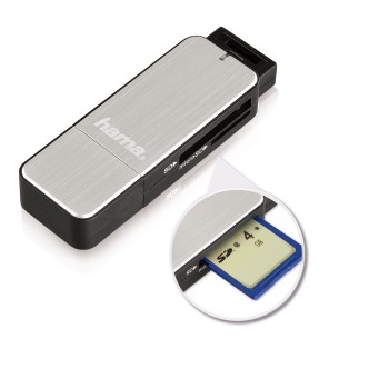 Hama Kartenleser (MMC, SD, microSD, SDHC, microSDHC, SDXC, microSDXC), Ansicht 3