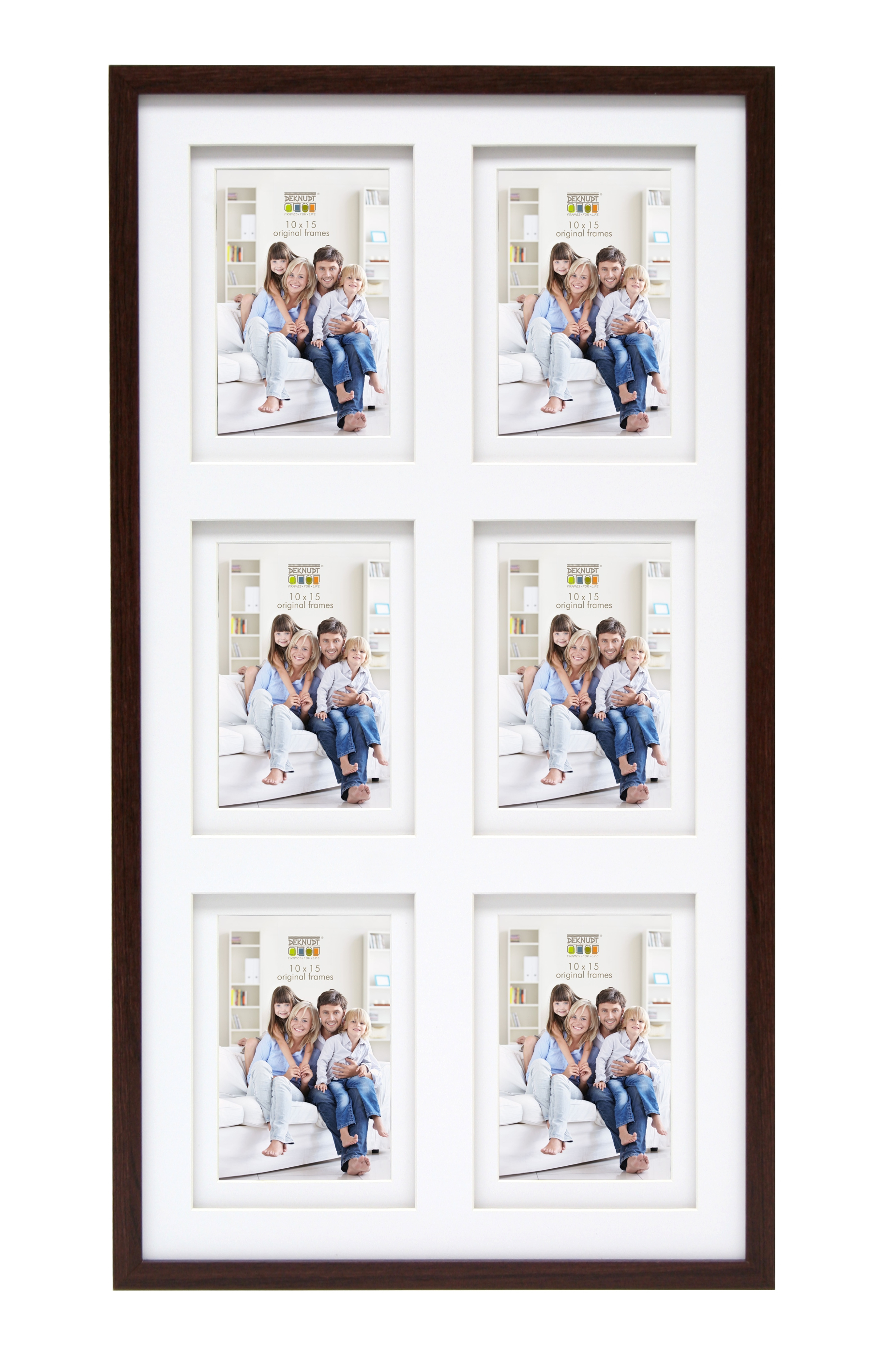 Deknudt S65KQ6 6x10x15 wooden frame gallery brown