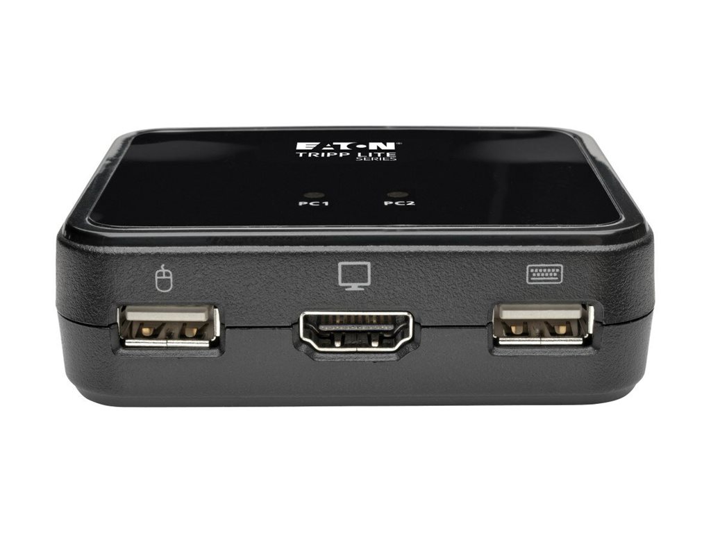 Tripp Eaton Tripp Lite series 2-Port USB/HD Cable KVM Switch with Audio/Video, Cables and USB Peripheral Sharing, Ansicht 4