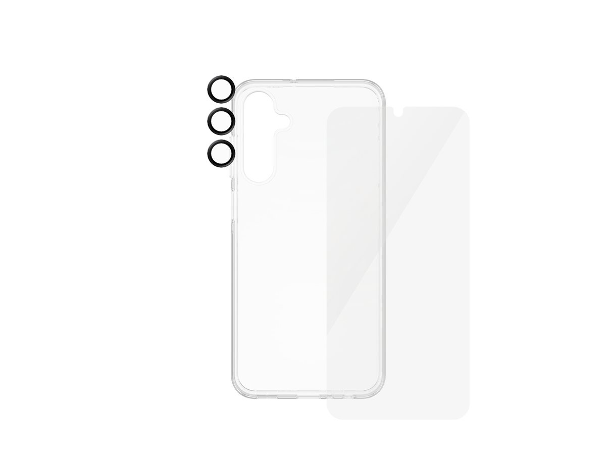 PanzerGlass SAFE. by PanzerGlass - 3-in-1 Schutzpacket - Schutzkit für Display / Objektiv / Rückseite für Handy, Ansicht 2