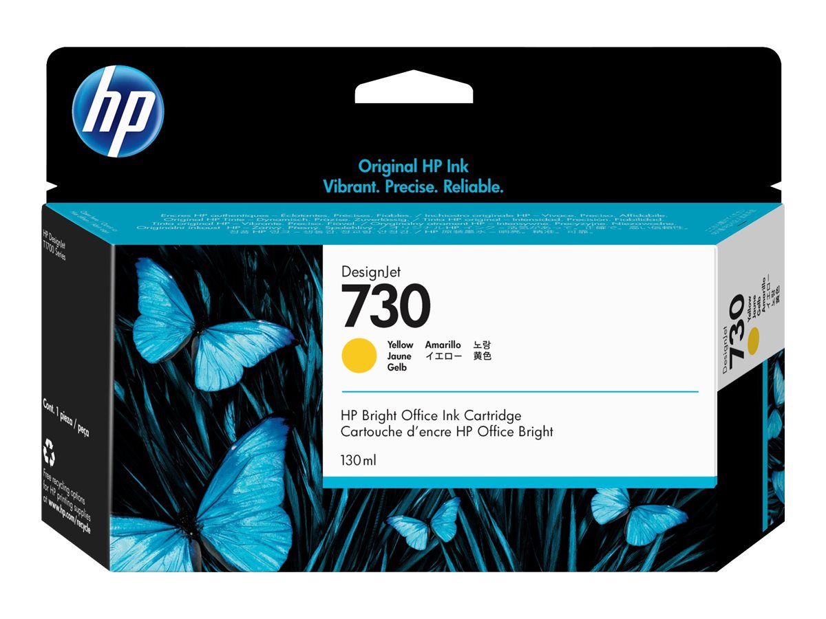 HP 730 - 130 ml - Gelb - Original (P2V64A)