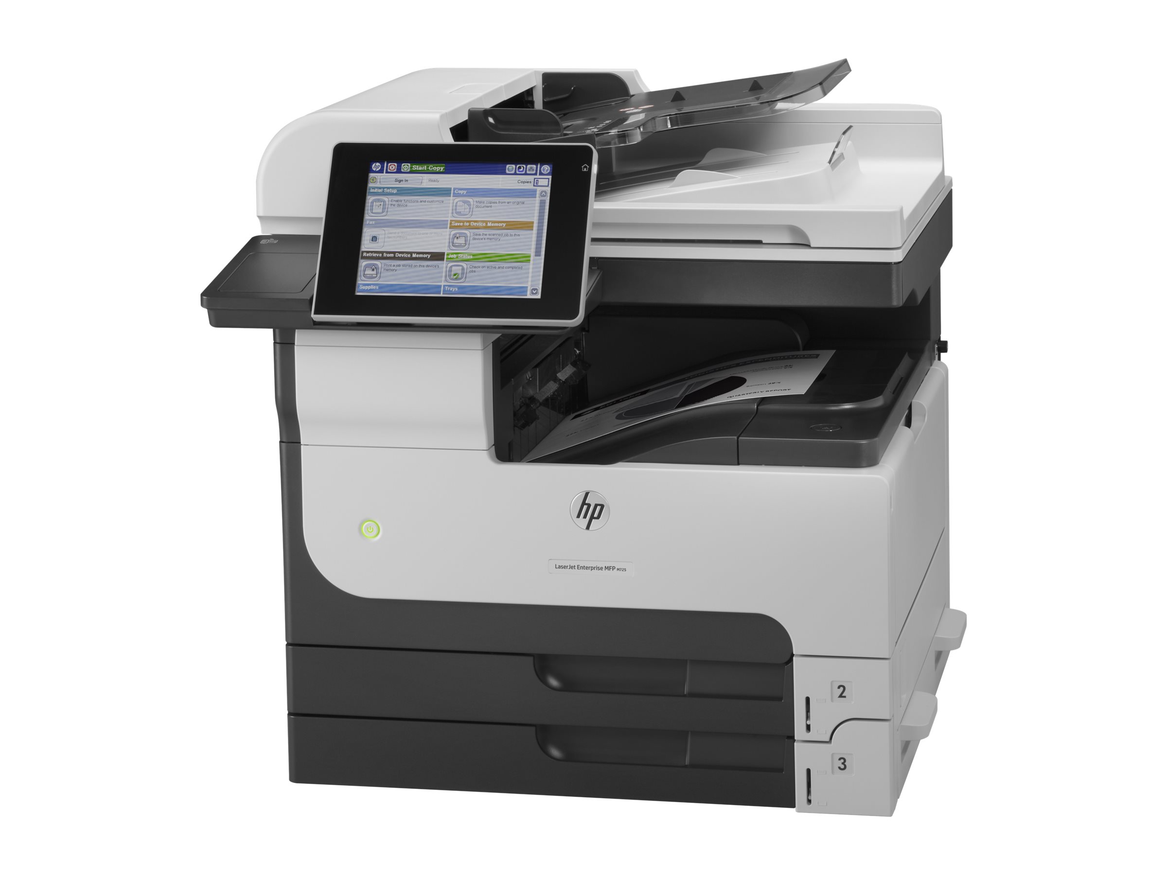 HP LaserJet Enterprise MFP M725dn - Multifunktionsdrucker - s/w - Laser - A3 (297 x 420 mm)