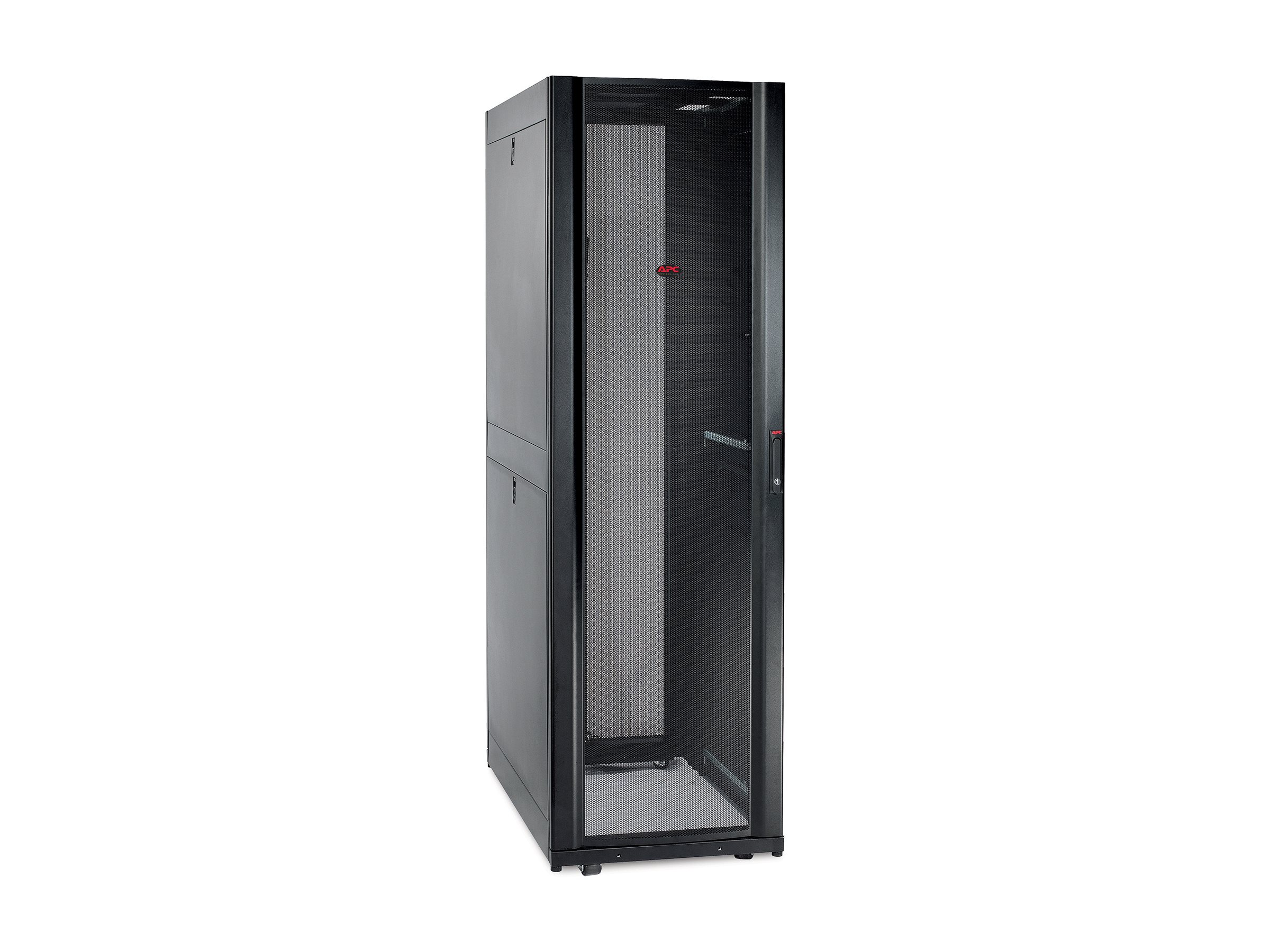 APC NetShelter SX - Schrank - Schwarz - 48U - 48.3 cm (19")