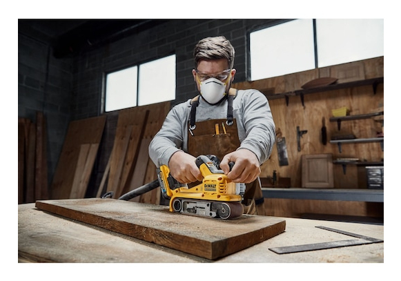 DeWalt DCW220NT Akku-Bandschleifer solo inkl. Koffer, Ansicht 2