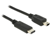 Delock USB-Kabel - 24 pin USB-C (M) zu mini-USB Typ B (M)