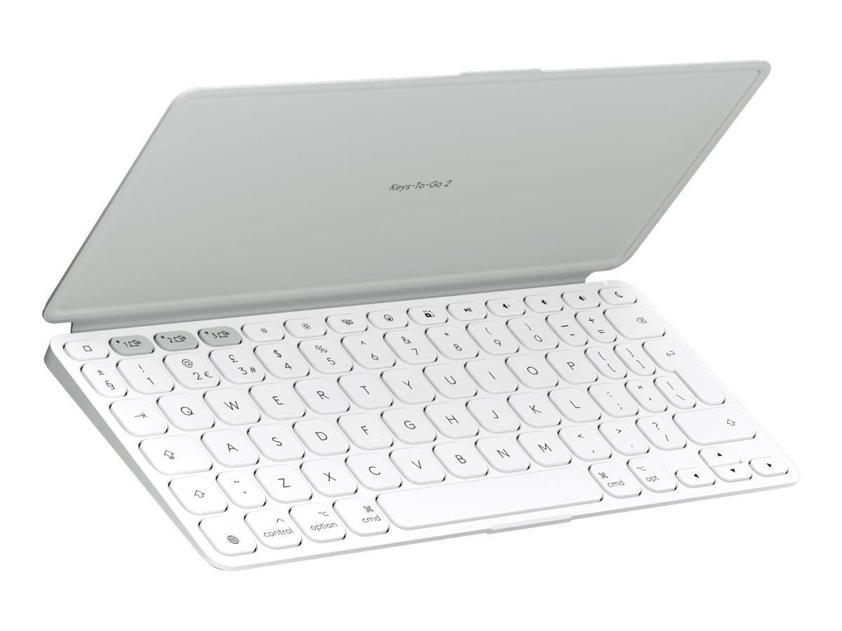 Logitech Keys-To-Go 2 for iPad - Tastatur - built-in cover