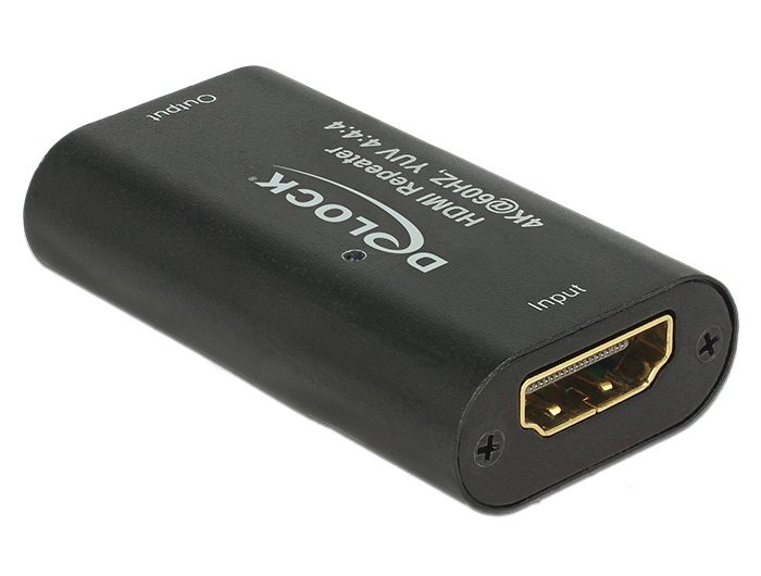 Delock 11462, HDMI, HDMI, Schwarz