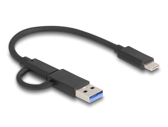 Delock 91011 - Card USB-A/-C für SD CFexpress Typ B - Card-Reader - CF Express Typ A, Ansicht 3