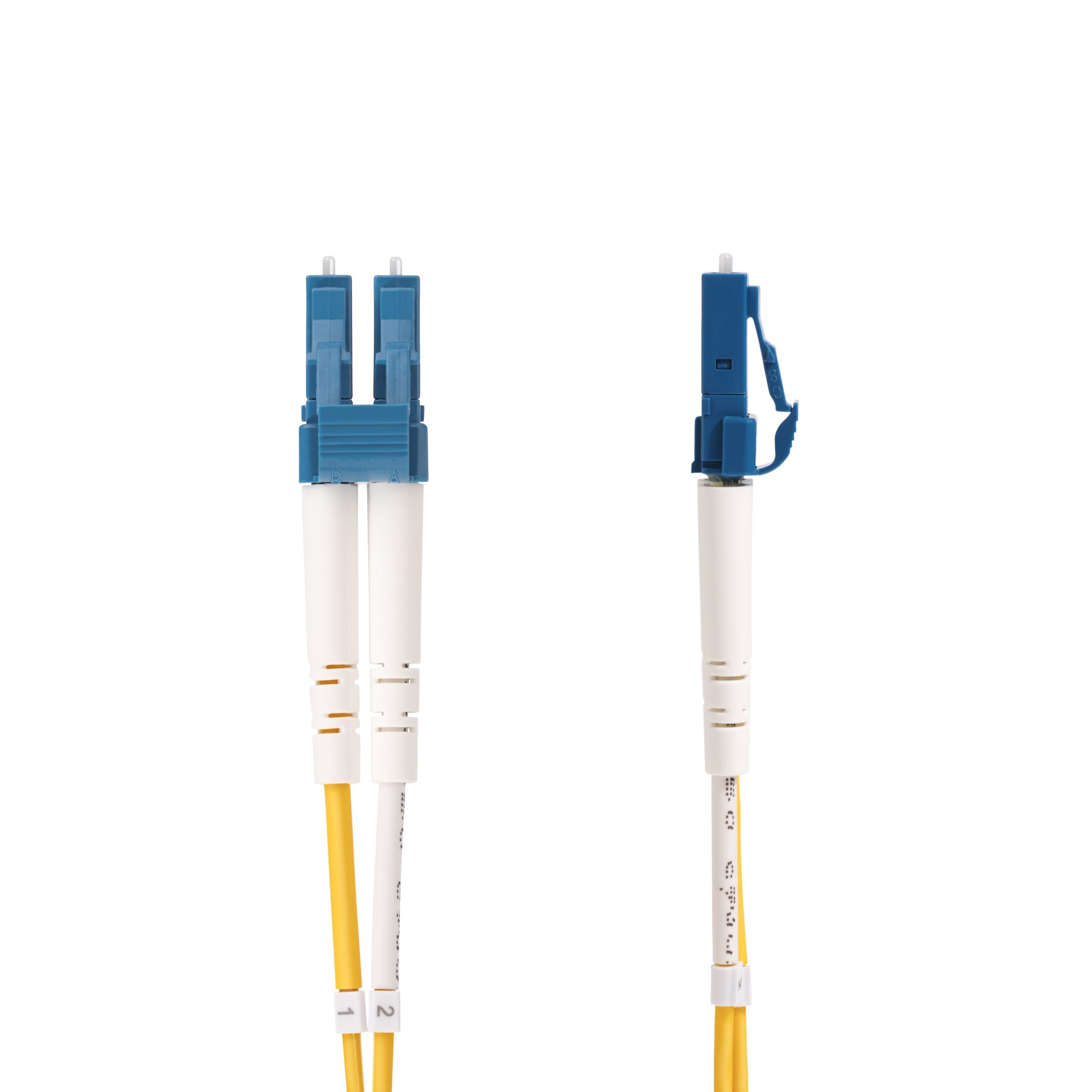 StarTech.com 15m (50ft) LC to SC (UPC) OS2 Single Mode Duplex Fiber Optic Cable, 9/125µm, Laser Optimized, 10G, Ansicht 2