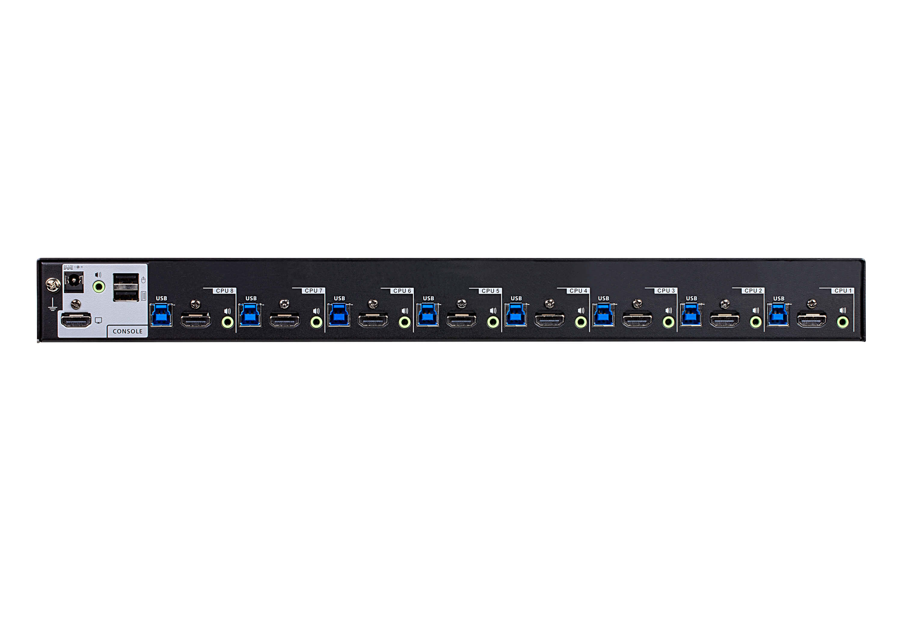 ATEN CS18208 - KVM-/Audio-/USB-Switch - 8 x KVM/Audio/USB, Ansicht 4