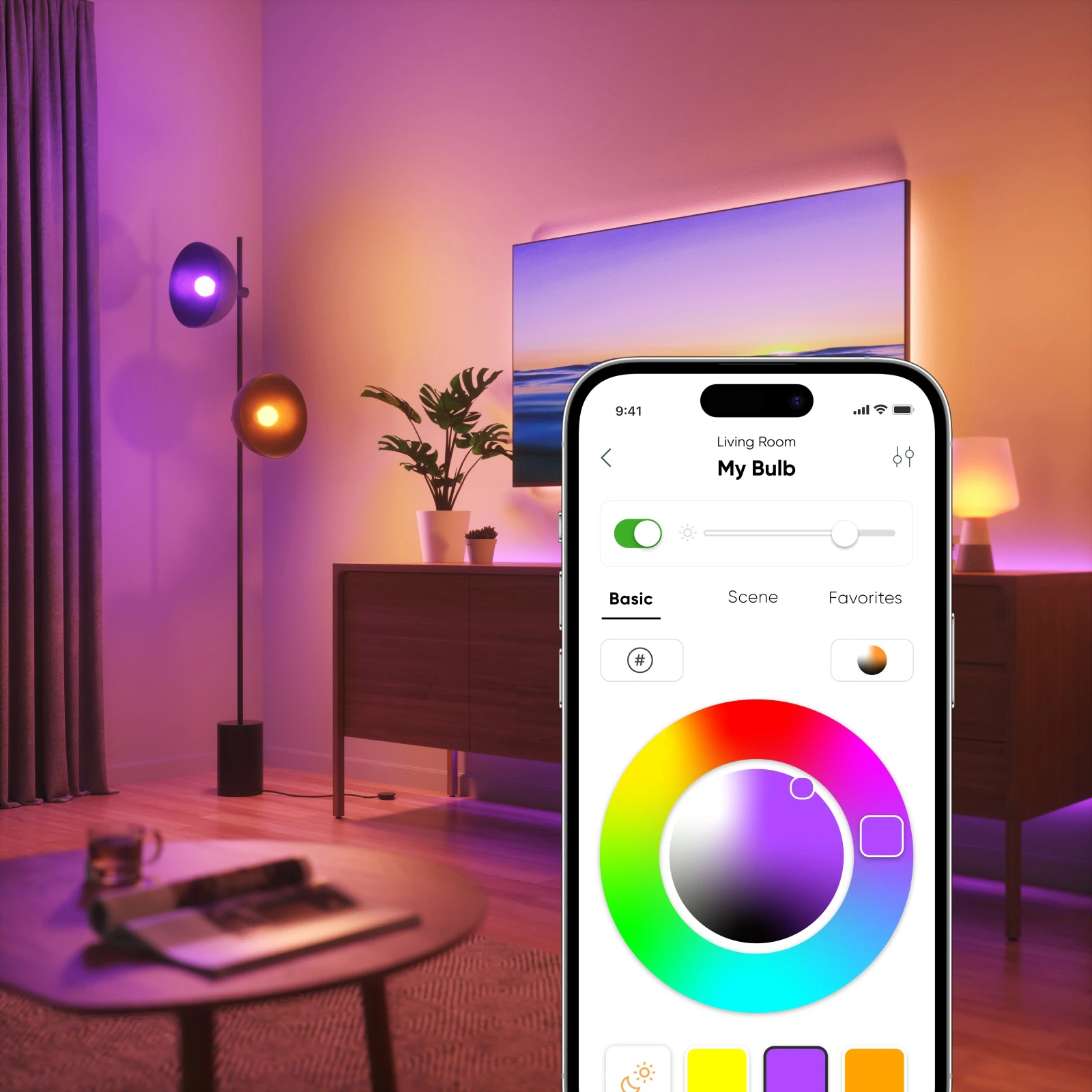 Nanoleaf Essentials Matter Smart Bulb B22 - 3PK, Ansicht 4