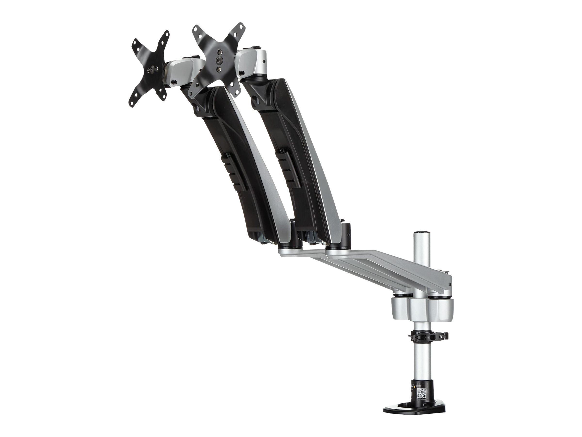 StarTech.com Desk Mount Dual Monitor Arm - Full Motion Articulating Arms - Premium Dual Monitor Stand - For up to 30" (19.8lb/9kg)
