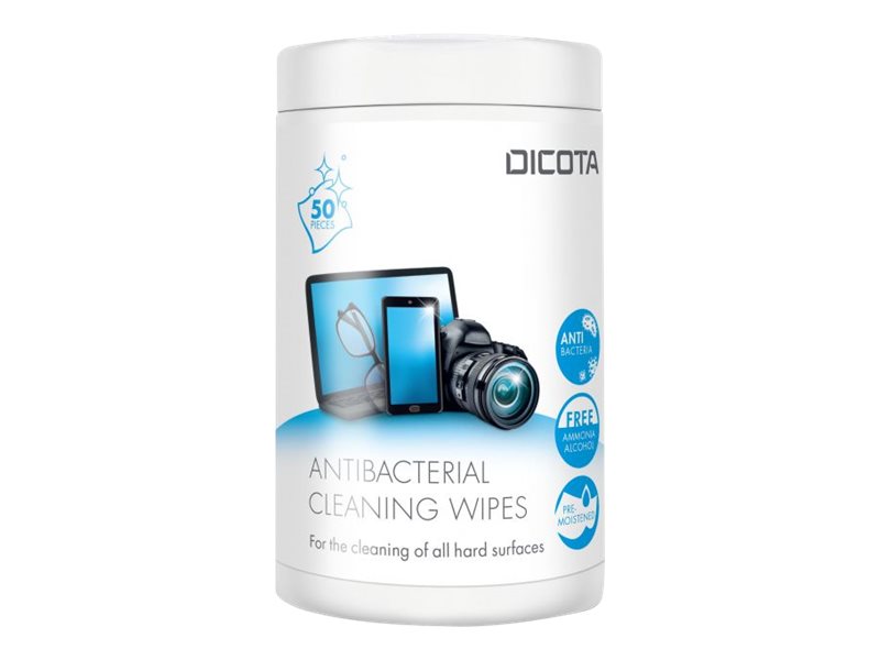Dicota Antibacterial Surface Cleaning Wipes 50er Tube