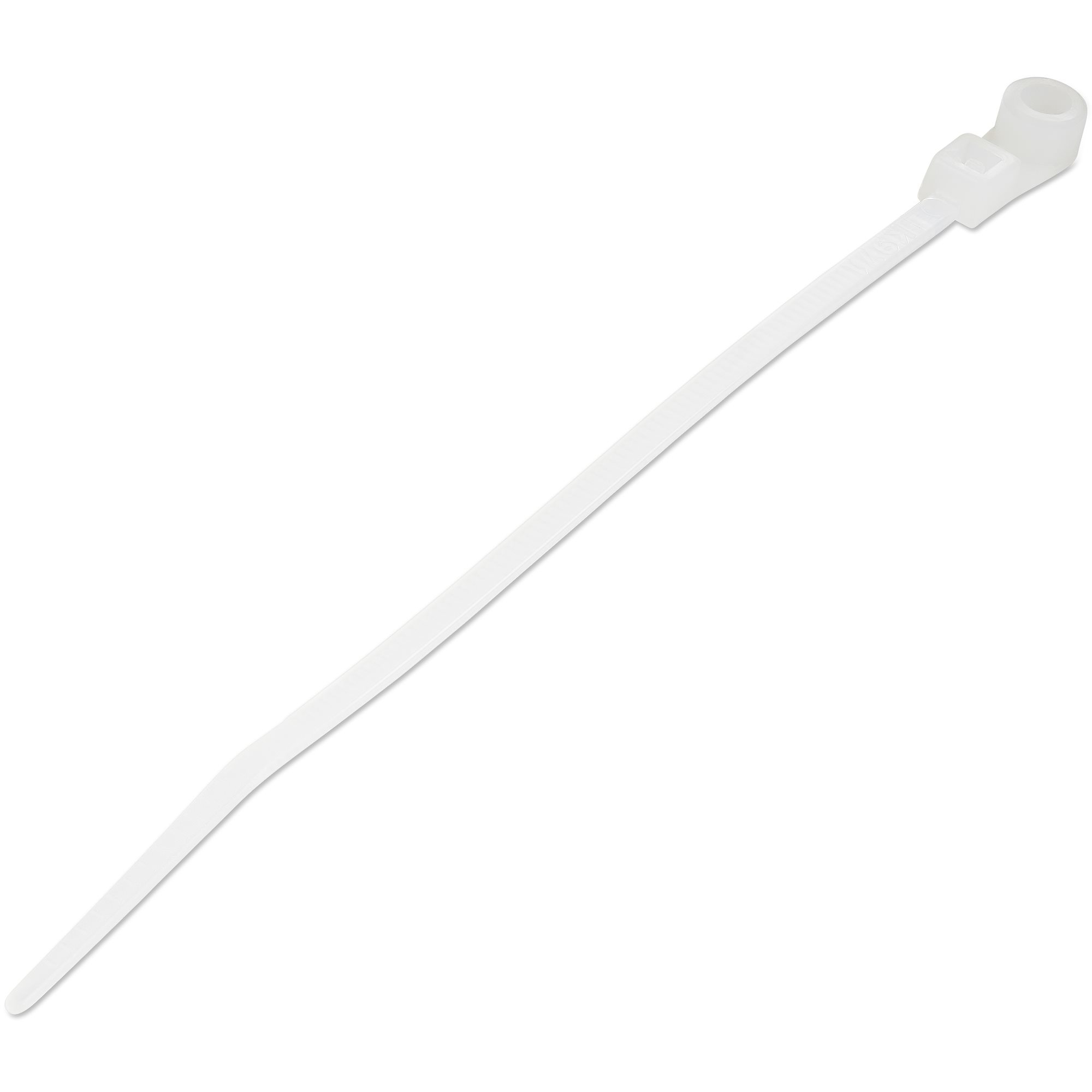 StarTech.com 10cm(4) Cable Ties with Mounting Hole, 2mm(1/16) wide, 24mm(7/8) Bundle Dia. 8kg(18lb), Ansicht 2