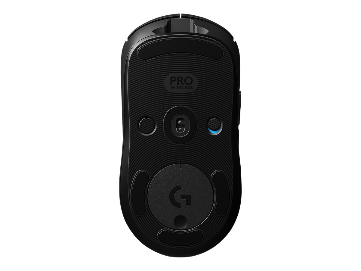 Logitech G Pro - Maus - rechts- und linkshändig - optisch - kabellos - 2.4 GHz - kabelloser Empfänger (USB)