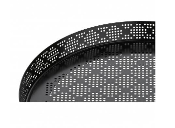 Kaiser Elektro Kaiser 23.0065.1576 - Pizzapfanne - Schwarz - Stahl - 28 cm - 2,5 cm, Ansicht 3