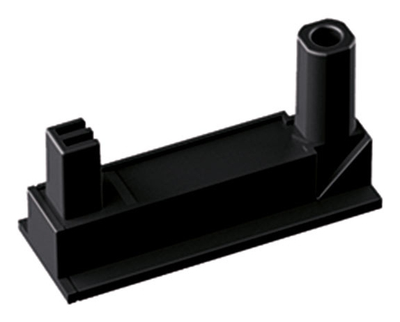 Bachmann Desk2 Klebesockel RAL9005 schwarz, Ansicht 3
