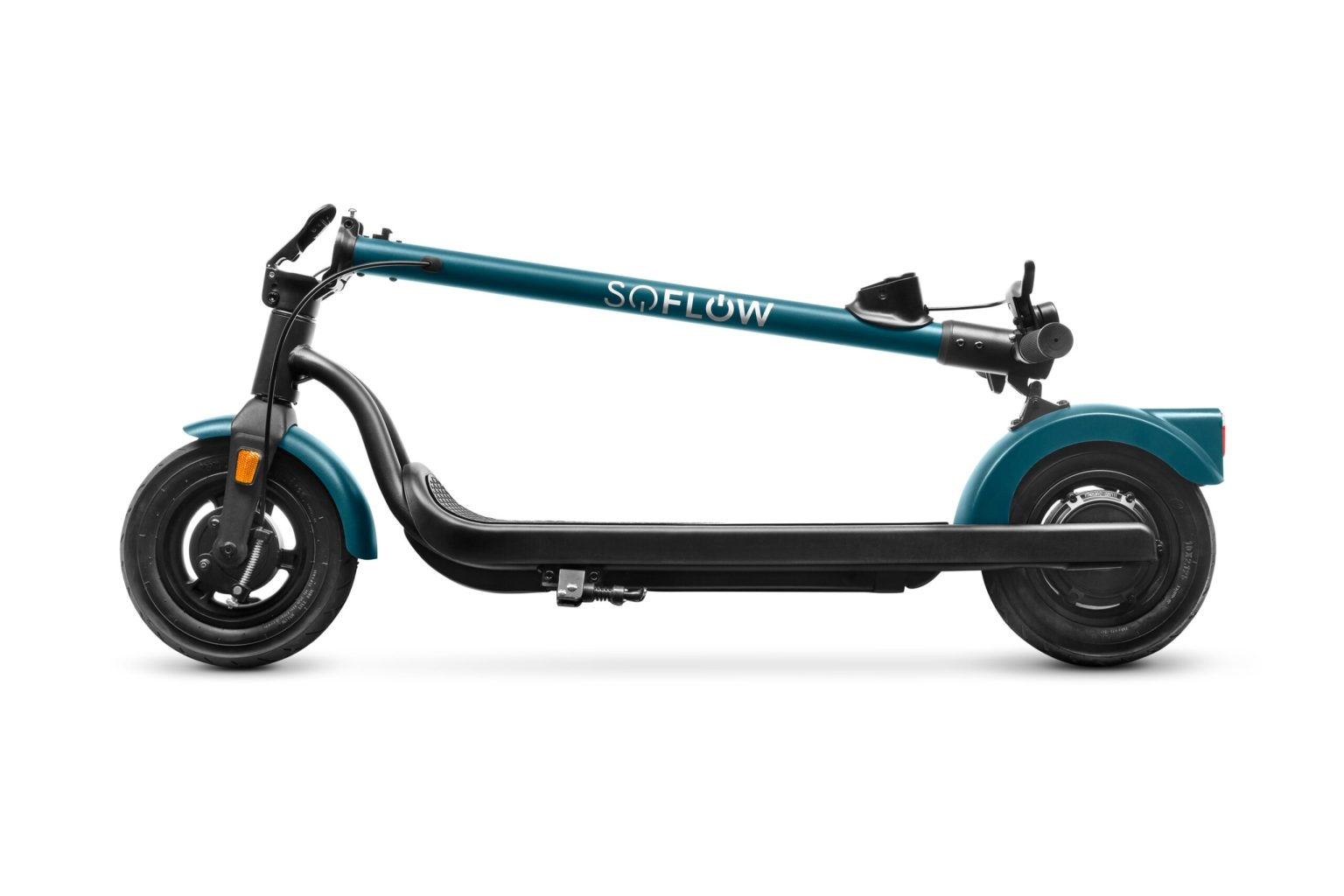 SoFlow So-Flow SO2 AIR - Klassischer Roller - Schwarz - Türkis - 20 km/h - 100 kg - Unisex - 2 Rad/Räder, Ansicht 3
