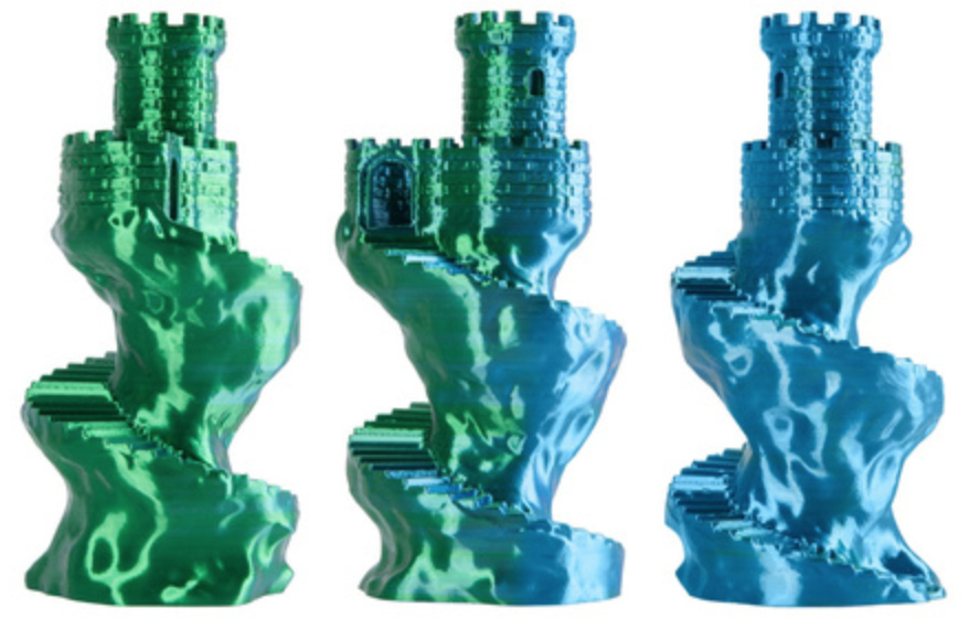 Spectrum Filaments Filament Spectrum· PLA Magic SILK· LAGOON BREEZE· 1.75mm· 1kg, Ansicht 3