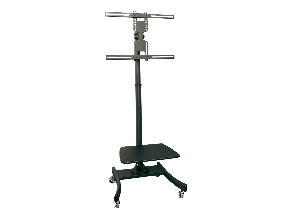 VALUE Wagen - für Flachbildschirm - Stahl - Schwarz - Bildschirmgröße: 68.6-119.4 cm (27"-47"), Ansicht 3