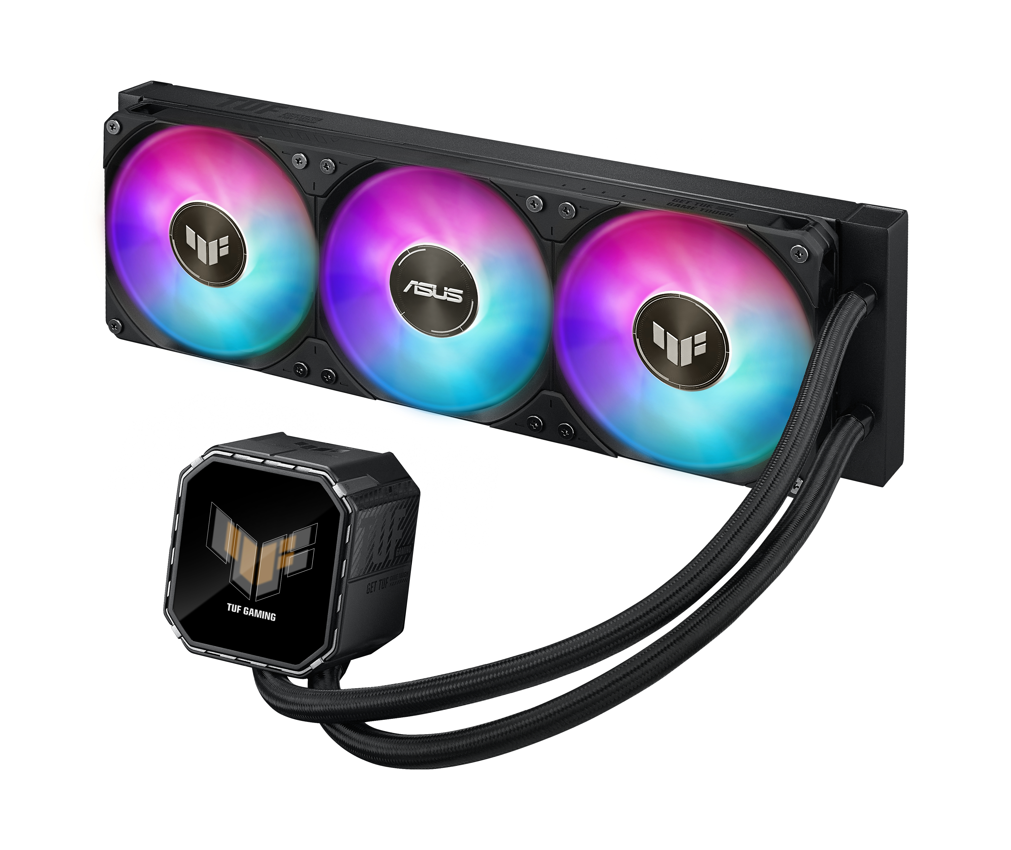 ASUS TUF Gaming LC III 360 ARGB LCD - Wasserkühlung - Kühlergröße: 360 mm - (für: AM4, AM5, LGA1851, LGA1700, LGA1200), Ansicht 3