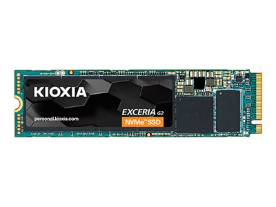 Kioxia EXCERIA G2 LRC20Z001TG8 - SSD - 1 TB - intern - M.2 2280 - PCIe 3.1 x4 (NVMe)