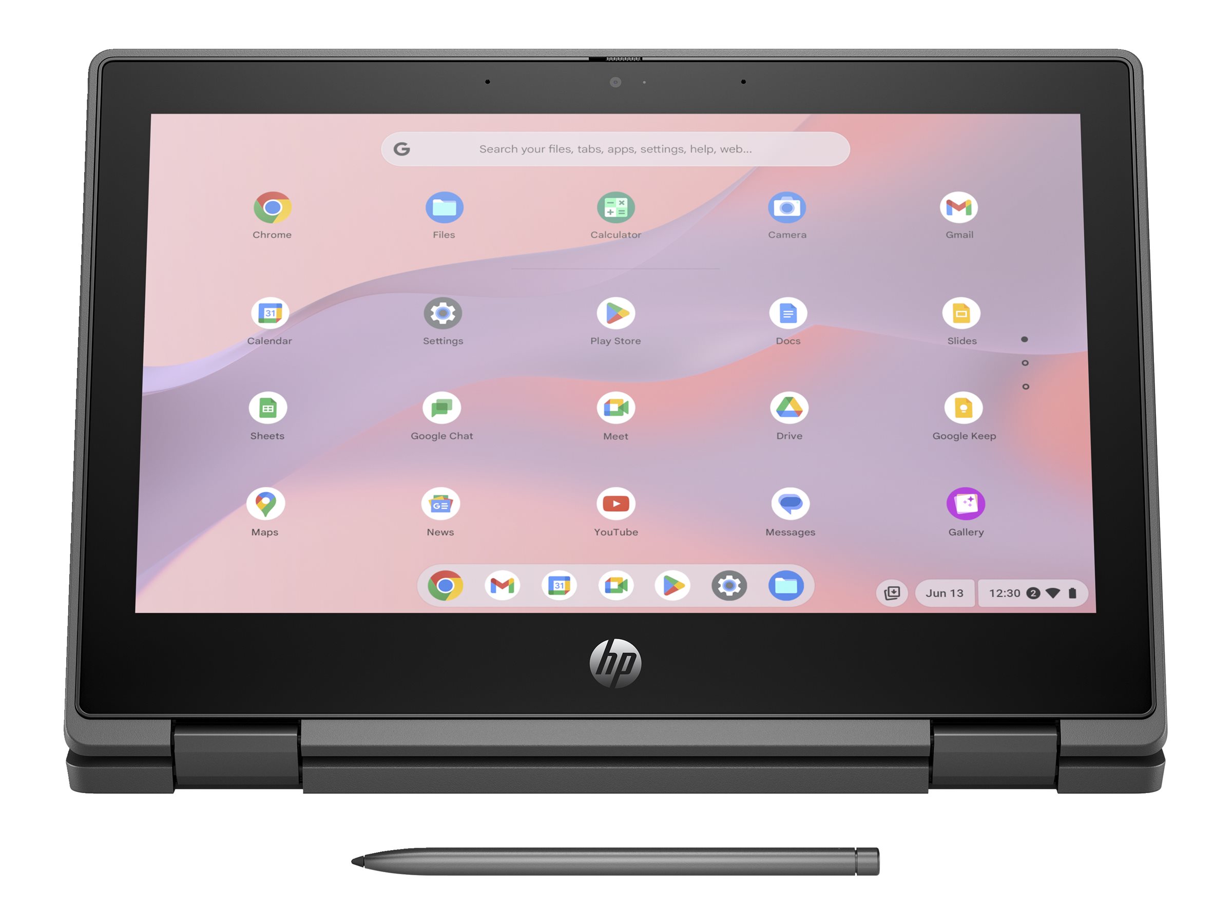 HP Fortis x360 11 G5 Chromebook - Flip-Design - Intel N-series N100 - Chrome OS - UHD Graphics - 8 GB RAM - 64 GB eMMC - 29.5 cm (11.6)