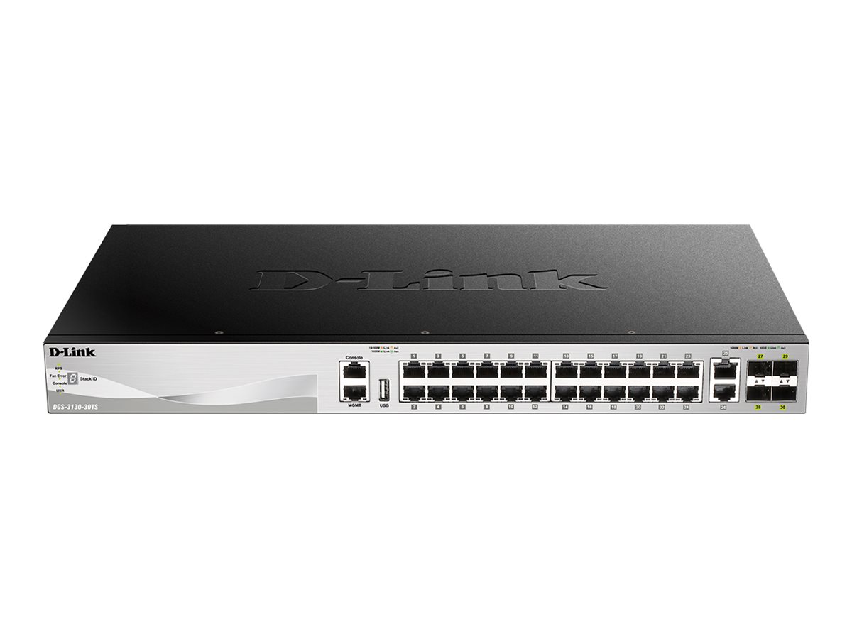 D-Link DGS 3130-30TS - Switch - L3 Lite - managed