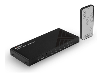 Lindy 5 Port HDMI 2.0 18G Switch - VideoAudio-Schalter