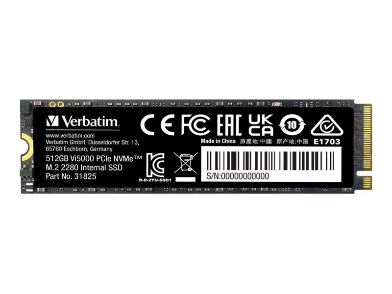 Verbatim Vi5000 - SSD - 512 GB - intern - M.2 2280